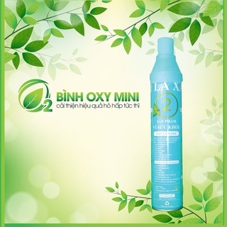 Bình Oxy mini cầm tay Lá Xanh - Portable Oxygen Tank Vietnam