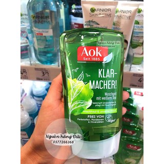 Sữa rửa mặt AOK TRÀ XANH Dạng Gel - Nội địa Đức