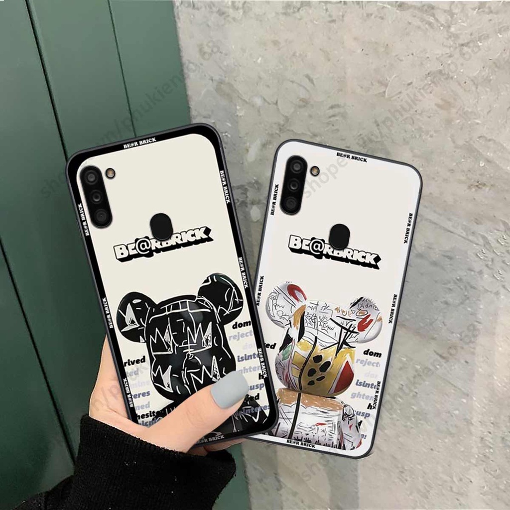 Ốp lưng điện thoại Samsung A11 / M11 elegant, gấu be@rbrick cao cấp, vỏ ốp rẻ đẹp