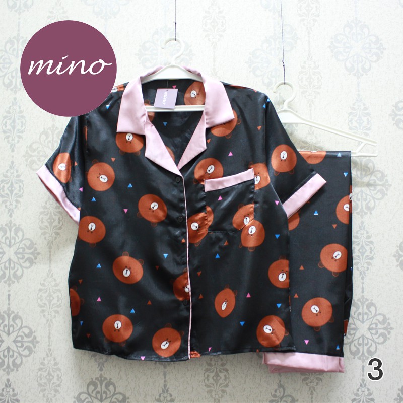 Đồ Mặc Nhà, Pijama, Đồ Ngủ, Đồ Bộ Dài Phi Hình Phối Họa Tiết Freesize | BigBuy360 - bigbuy360.vn