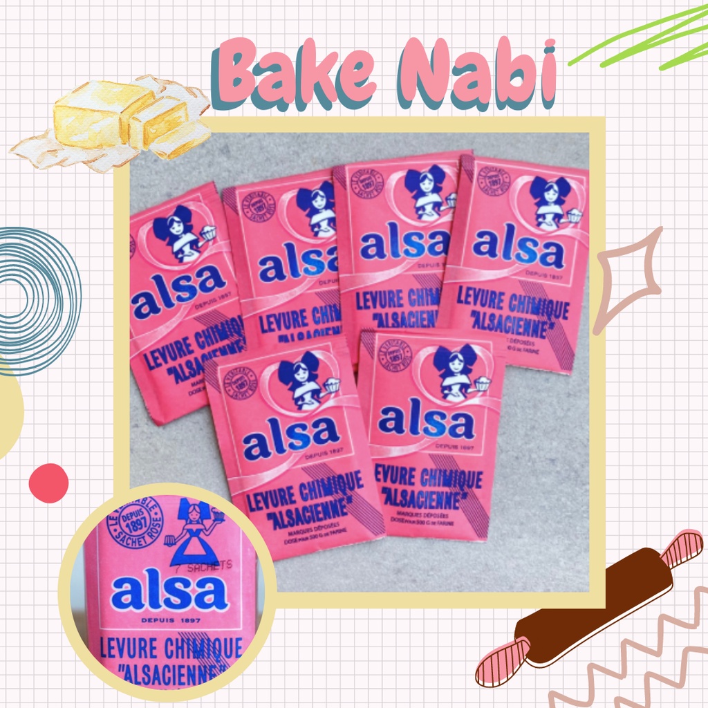 BAKING POWDER - BỘT NỔI ALSA 11GR