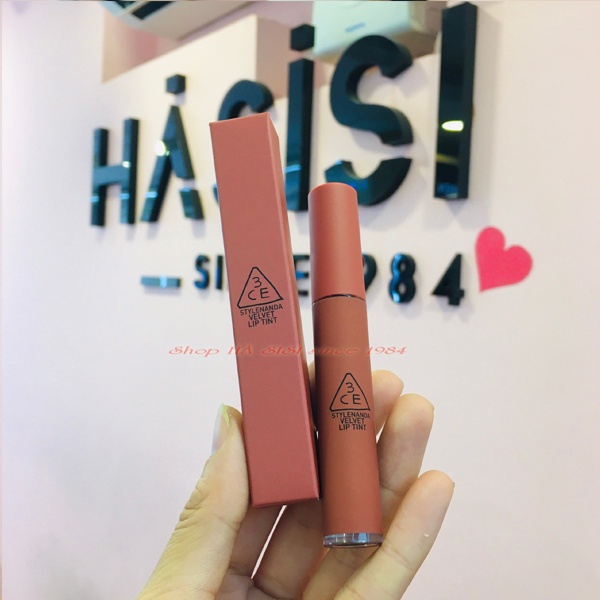 Son kem lì 3CE Stylenanda Velvet Lip Tint