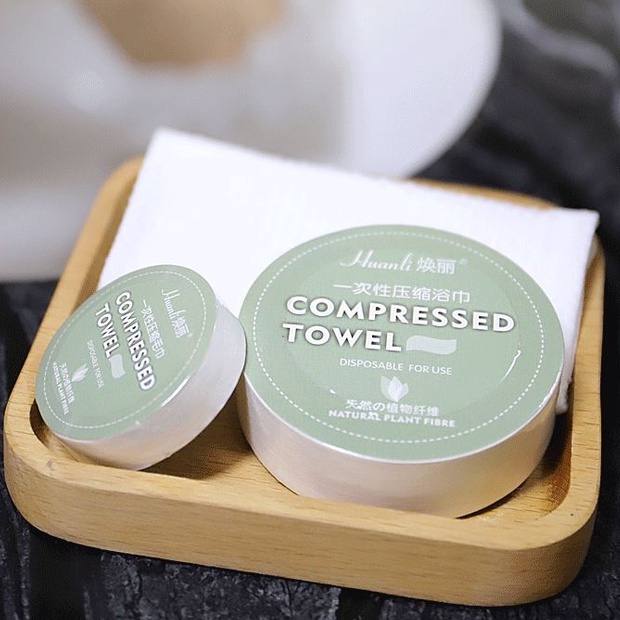 Khăn Tắm Dạng Nén Dùng Một Lần