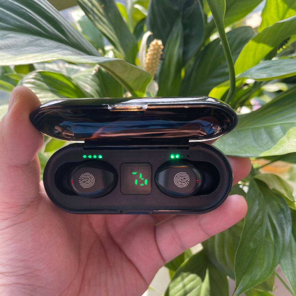Tai nghe bluetooth Amoi F9 Pro bản quốc tế, cảm ứng, kèm pin dự phòng, chống nước IPX7 - Audio365