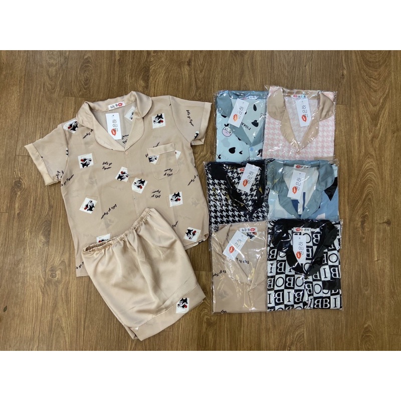 Bộ Lụa Đùi pijama siêu xinh