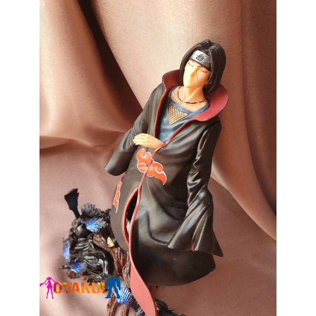 [Ảnh Thật] Mô Hình Figure Uchiha Itachi Ver Akatsuki Dưới Mưa - Naruto