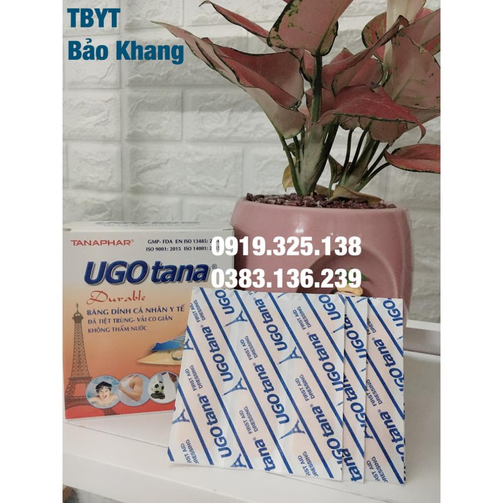 Băng cá nhân Ugo Tana 102 miếng 19x72mm hàng nổi tiếng Tân Á Việt nam