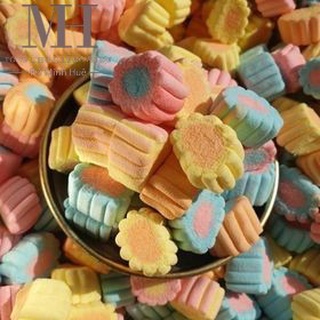 [ Sẵn hàng HN ] Combo 1000g kẹo bông sữa Marshmallow siêu ngon