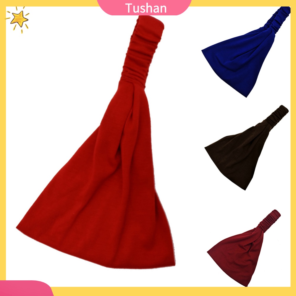 Băng Đô Thể Thao Màu Trơn Thấm Hút Tốt