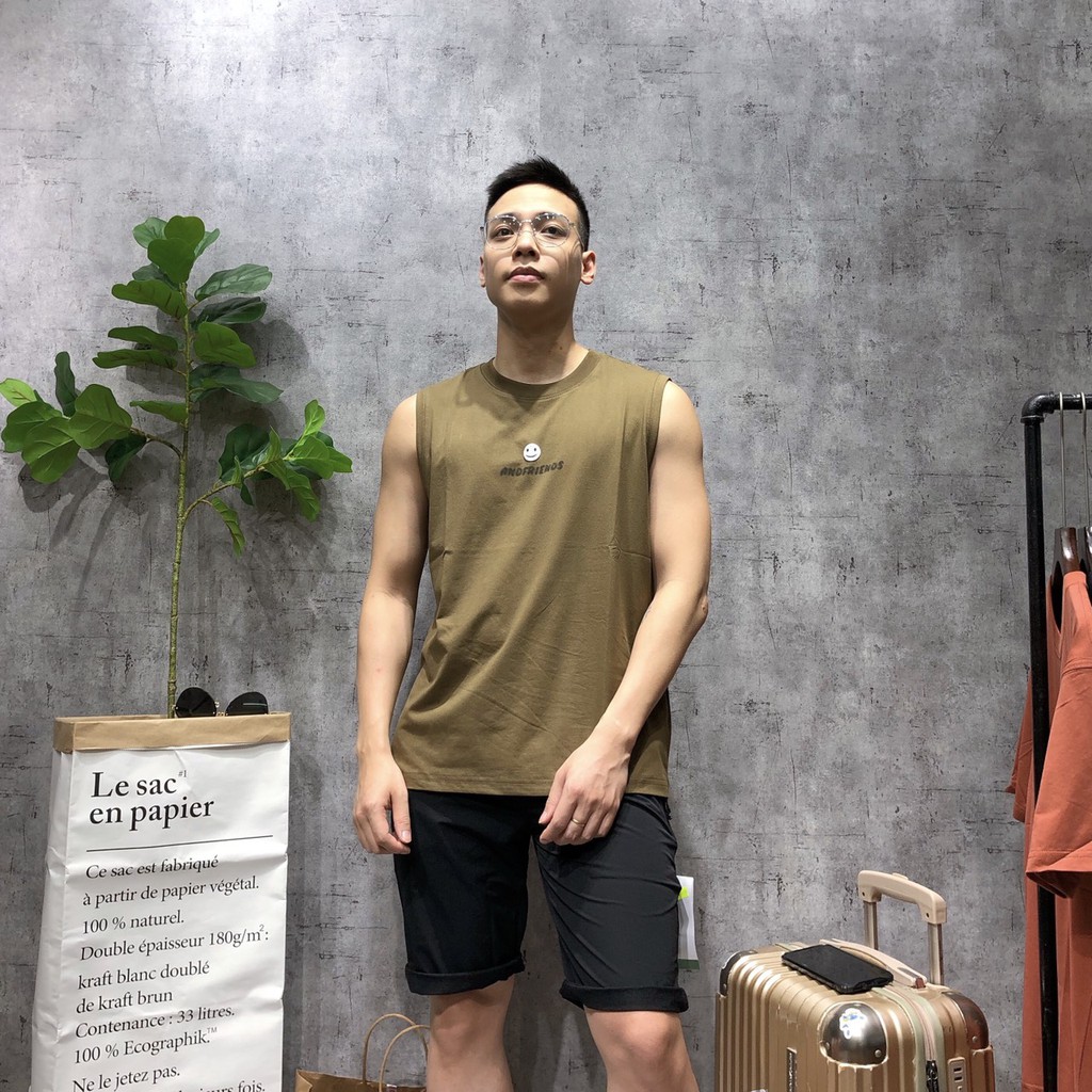 Áo sát nách tanktop bigsize 100kg gym body nam thể thao xuất khẩu SNTQ 119