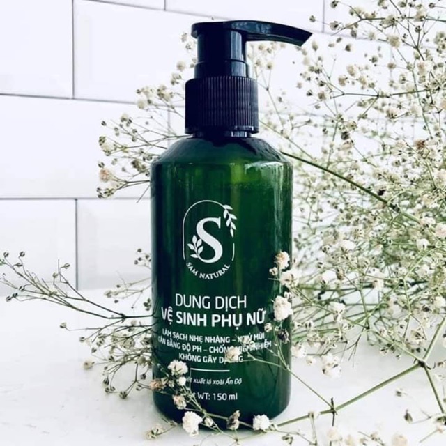 [SAM NATURAL] DUNG DỊCH VỆ SINH PHỤ NỮ - CÂN BẰNG pH, KHÁNG KHUẨN, NGỪA VIÊM, KHỬ MÙI