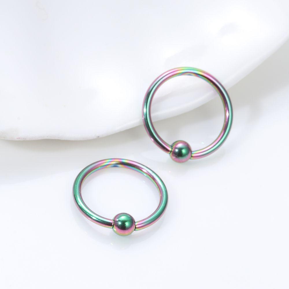 1 Khuyên Xỏ Sụn Tai / Môi Bằng Thép