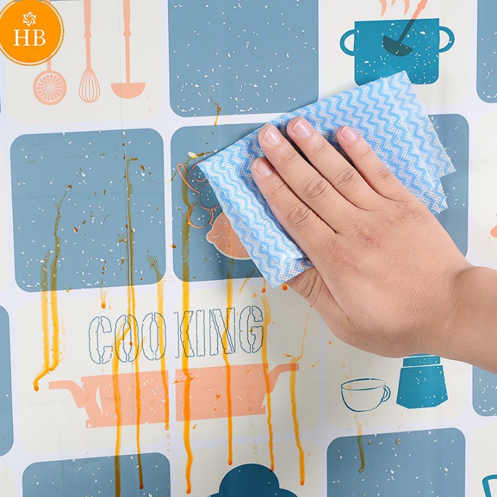 Giấy Dán Bếp Tráng Nhôm Chịu Nhiệt Chống Dầu Mỡ Khổ Rộng 70cm x 45cm