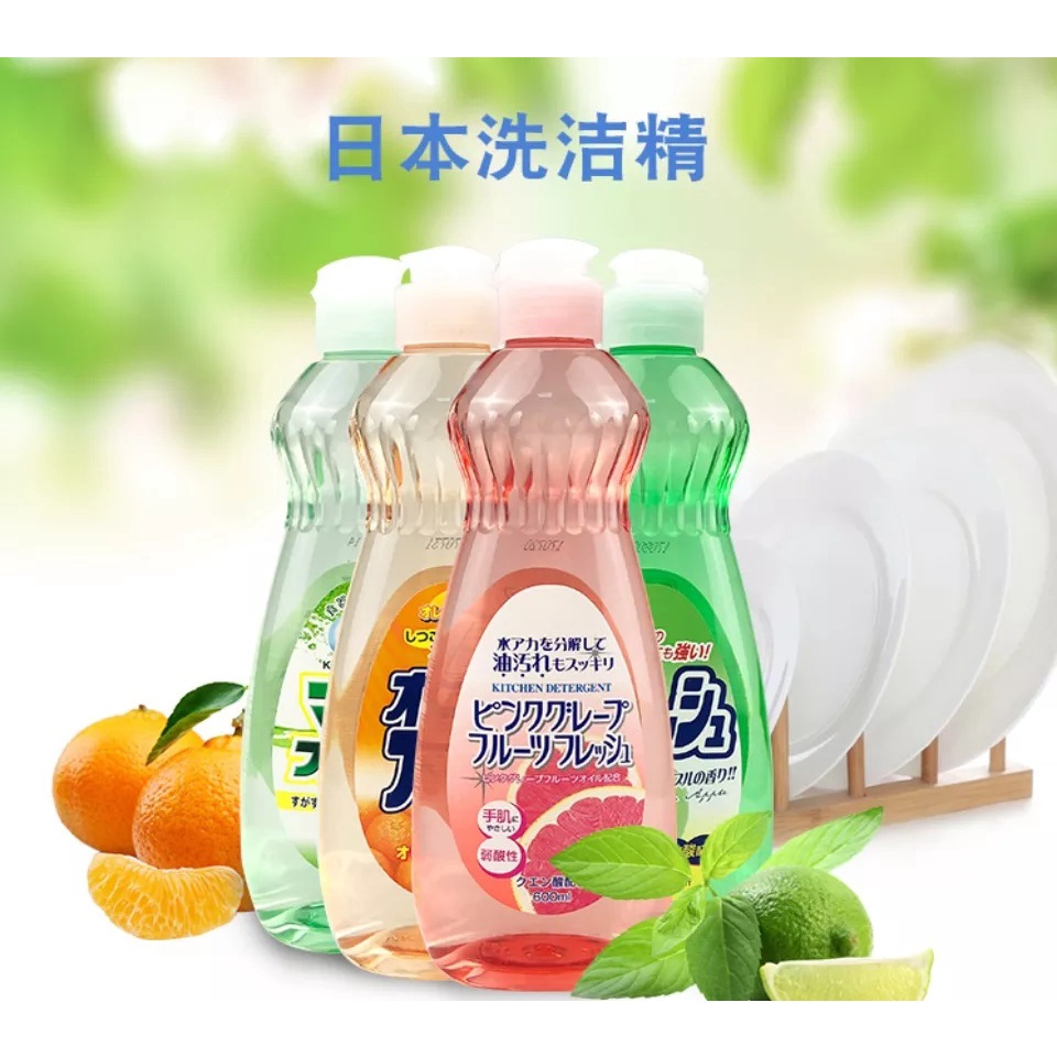 Nước rửa chén bát ROCKET SOAP 600ml đủ mùi
