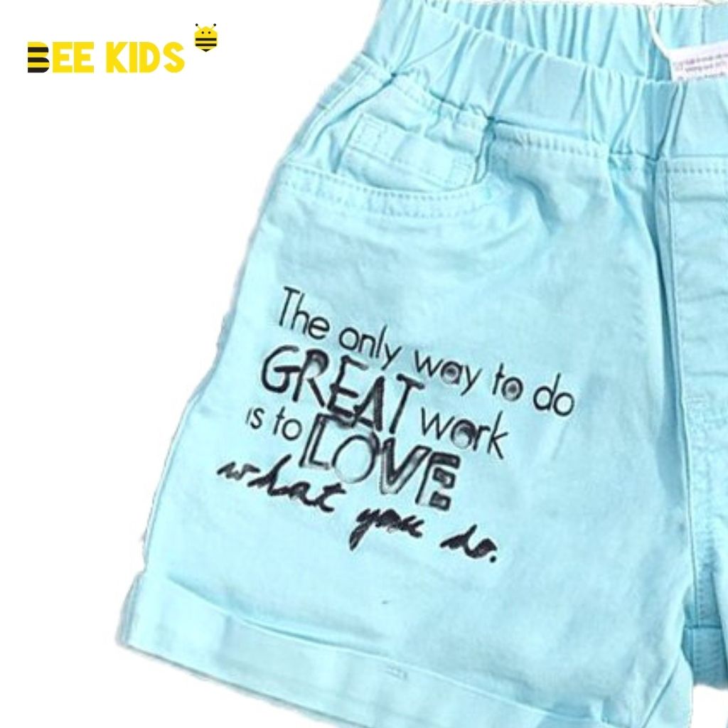 Quần Cộc Cho Bé Gái Bee Kids Cạp Chun Mài Rách Thời Trang Cho Bé Đi Chơi Đi Dạo Phố (2 - 12 Tuổi) 7QK01628SX