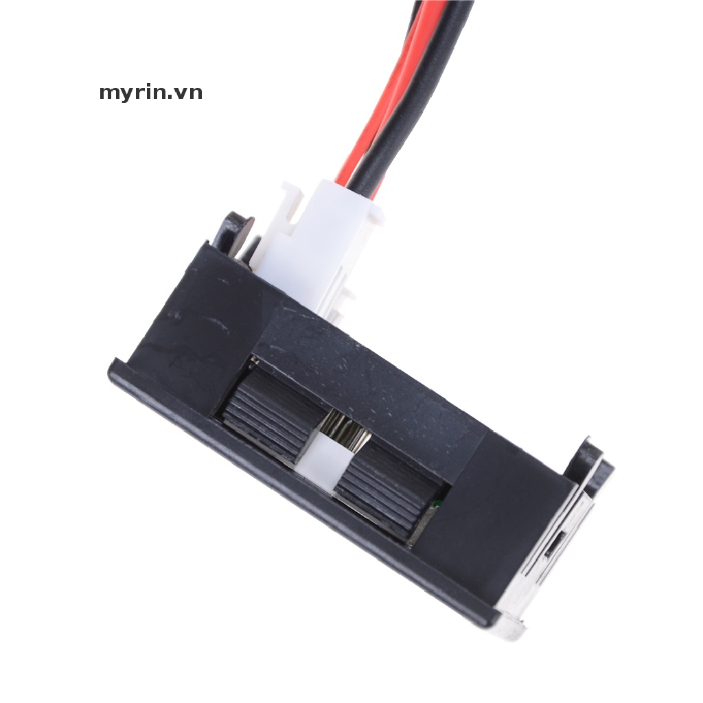 Đồng Hồ Đo Điện Áp Kỹ Thuật Số Có Đèn LED Xanh + Đỏ DC 100V 10A