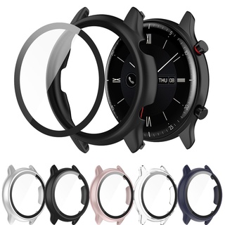 Khung PC mạ kính cường lực bảo vệ full màn cho Huami Amazfit GTR 2 2e eSIM