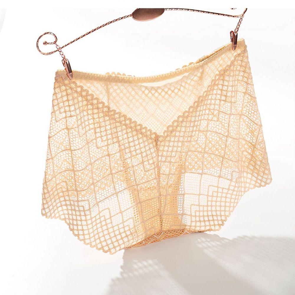 Quần Lót Cotton Lưng Cao Không Lộ Viền May Cỡ Lớn Thời Trang Cho Nữ