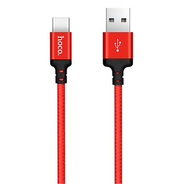 [dây sạc 2.4A]CÁP HOCO TYPE - C X14 2M