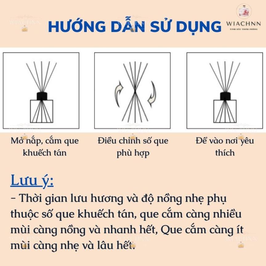 Tinh Dầu Thiên Nhiên Thơm Phòng 140ML Nơ Đen Cao Cấp Tinh Chất Thiên Nhiên Que Gỗ Tự Khuếch Tán Khử Mùi  - SWEET HOME