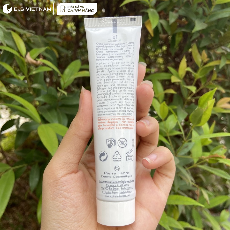 Kem Dưỡng Ẩm dành cho Trẻ Sơ Sinh và Trẻ Nhỏ Avene Cicalfate Cải Thiện Viêm Da Cơ Địa, Giảm Khô Da