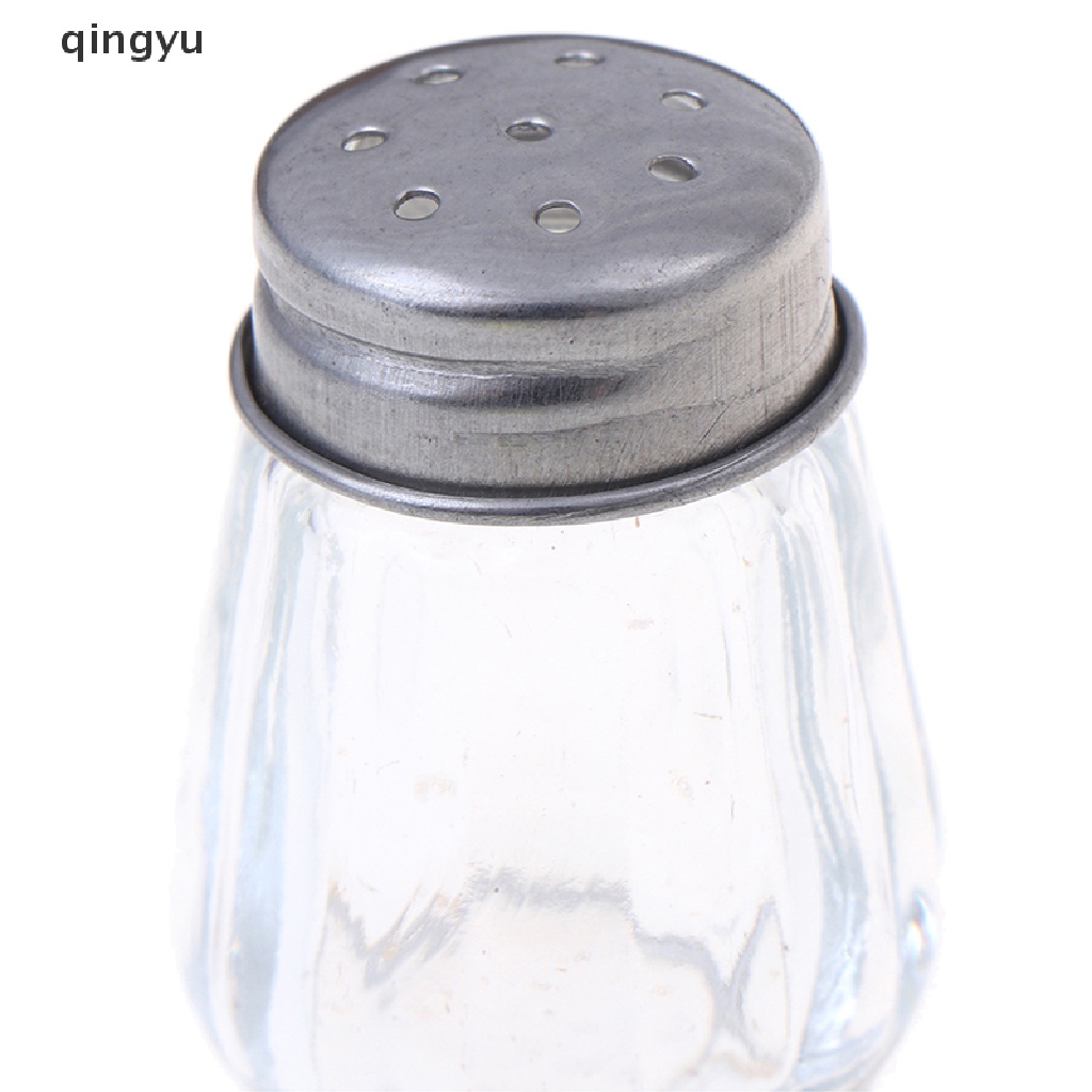 Bộ 2 Lọ Thủy Tinh Đựng Gia Vị Tỉ Lệ 1: 6 Dùng Trang Trí Nhà Búp Bê