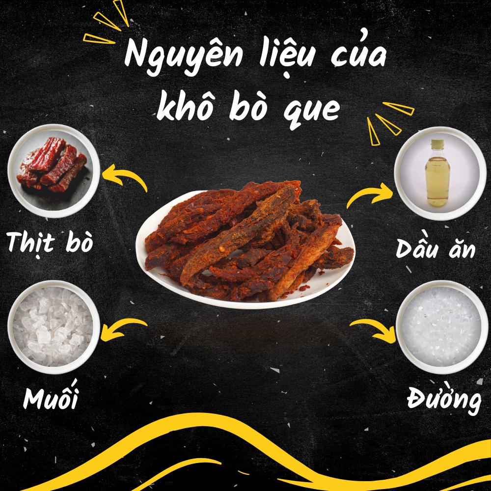 Khô bò que HUYỀN HUHO AV39 | BigBuy360 - bigbuy360.vn