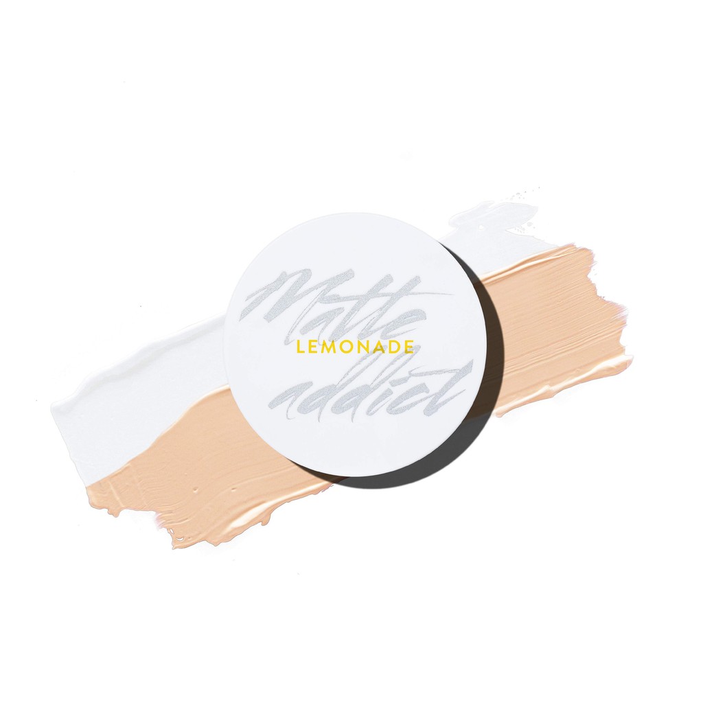 Combo phấn nước kiềm dầu Lemonade Matte Addict Dual Cushion 16g và son lót dưỡng LipFiller 4.5g