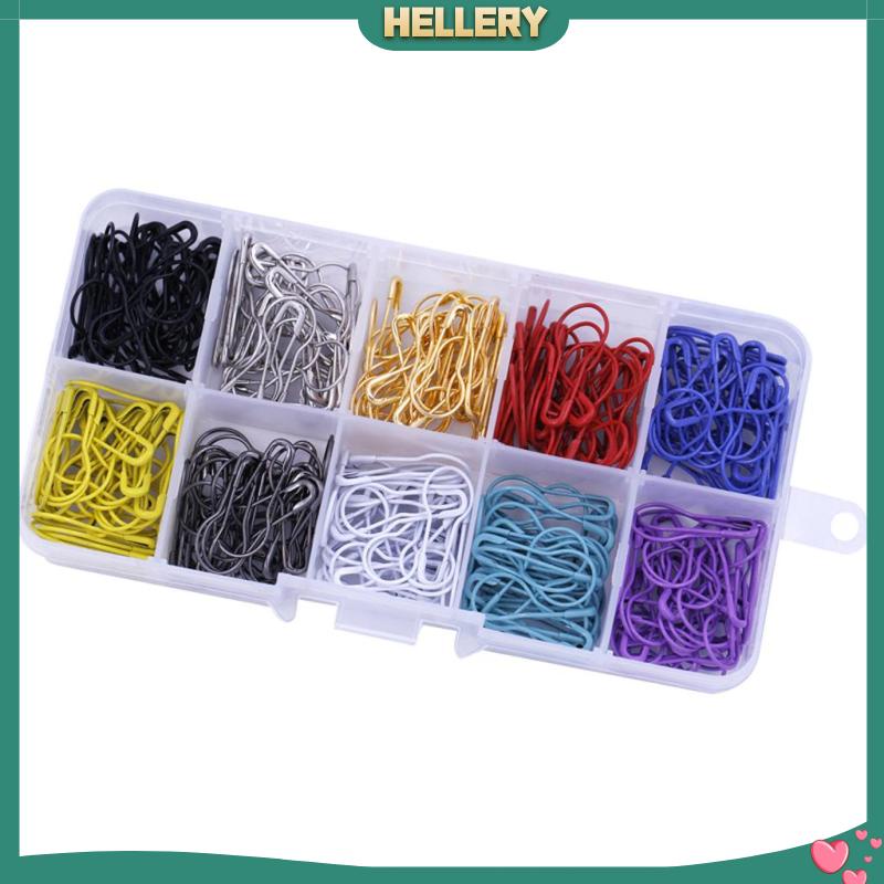 Bộ 300 Ghim Cài Bóng Đèn An Toàn Bằng Hợp Kim Nhiều Màu Sắc