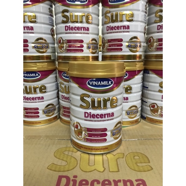 Combo 6 lon sữa Vinamilk Sure Diecerna 900gr