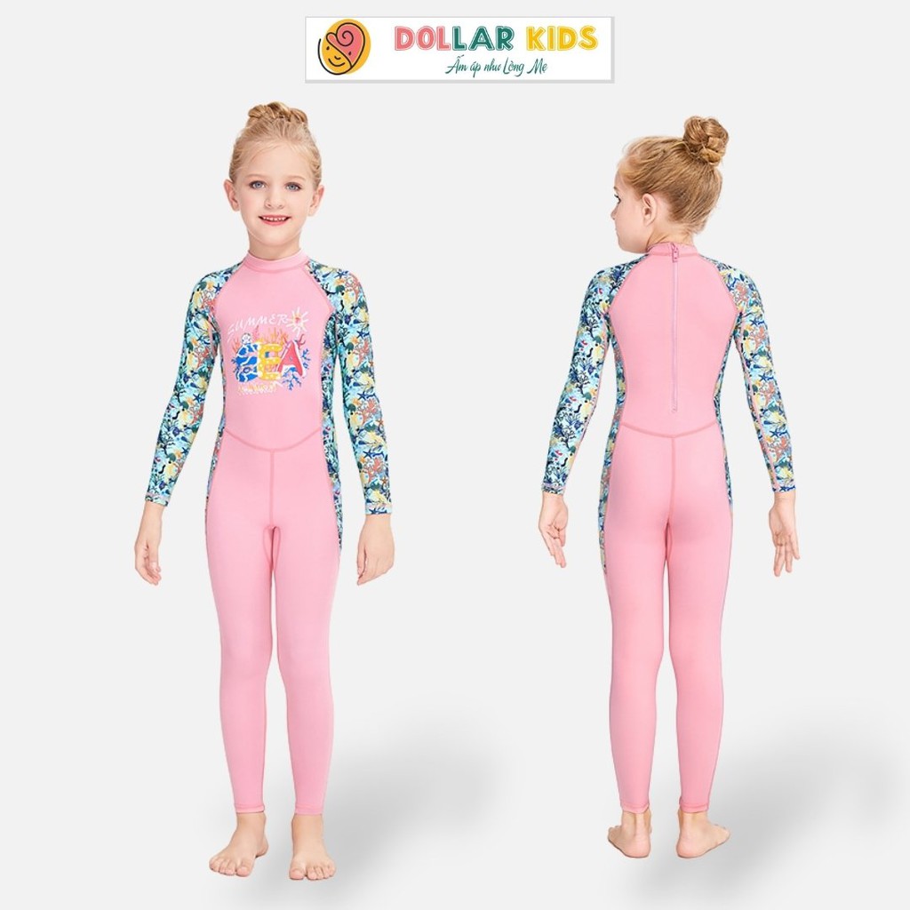 Đồ Bơi Bé Gái Size Đại Dollar Kids Cho Bé Từ 10kg đến 46kg