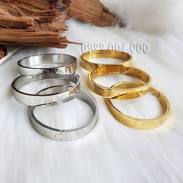 Vòng tay a di đà phật, vòng bảng lớn khắc chữ adidaphat.
