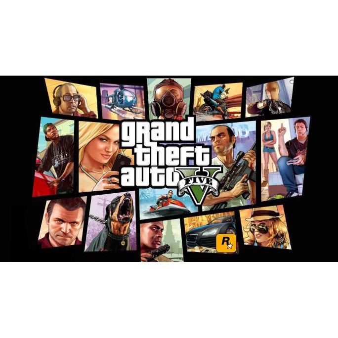 Mô Hình Nhân Vật Game Grand Theft Auto V (Gta 5) Phiên Bản + Lolly Repack-Flashdisk