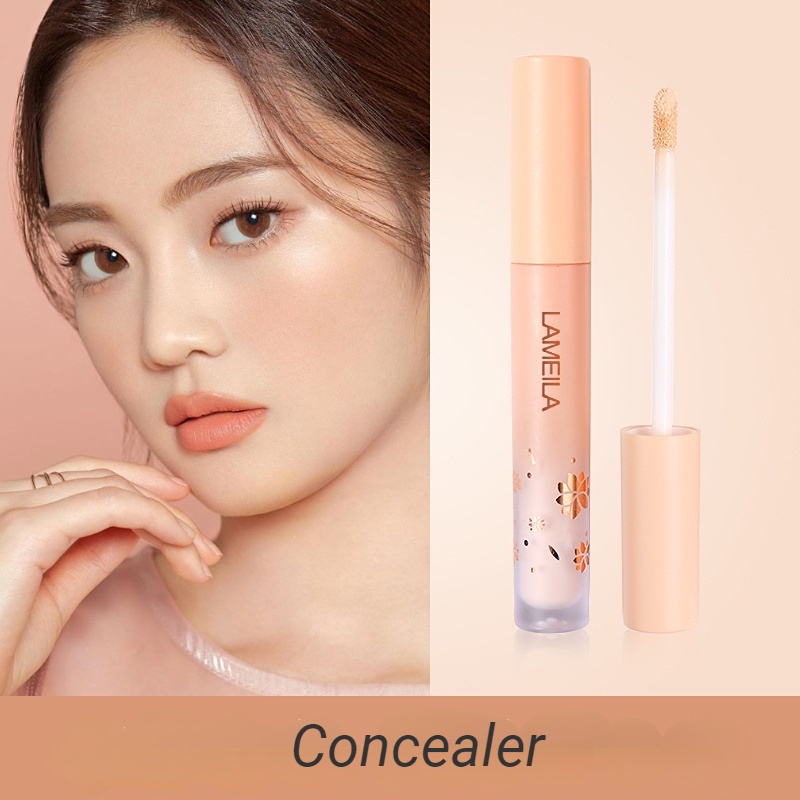 1 Kem Che Khuyết Điểm Dạng Lỏng Lamela Chống Nước Chống Mồ Hôi Lâu Trôi Dưỡng Ẩm Không Vón Cục Che Phủ Quầng Thâm Và Mụn