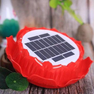 Đài niệm phật hoa sen năng lượng mặt trời