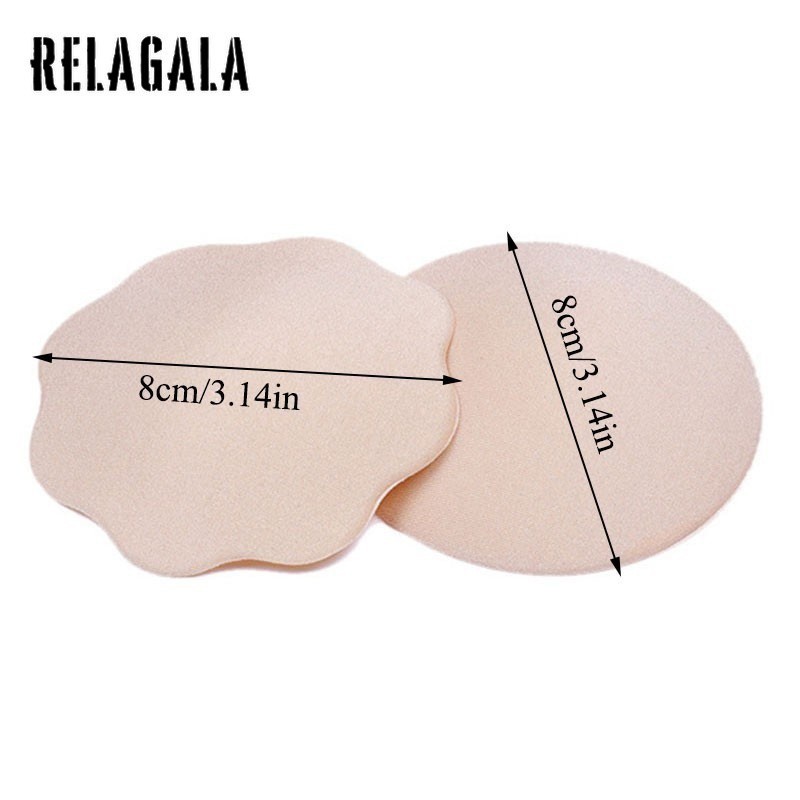 Set 1 pair miếng dán ngực có thể tái sử dụng tiện lợi