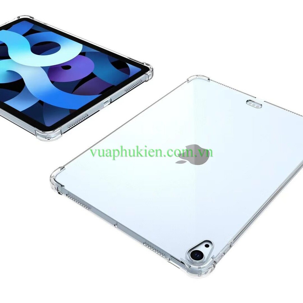 Ốp lưng chống sốc Likgus Zero trong suốt cho iPad Pro 12.9/11.0 inch 2020/10.9/10.5/Air 3/4/10.2/Gen 7/8/9.7 2017/2018