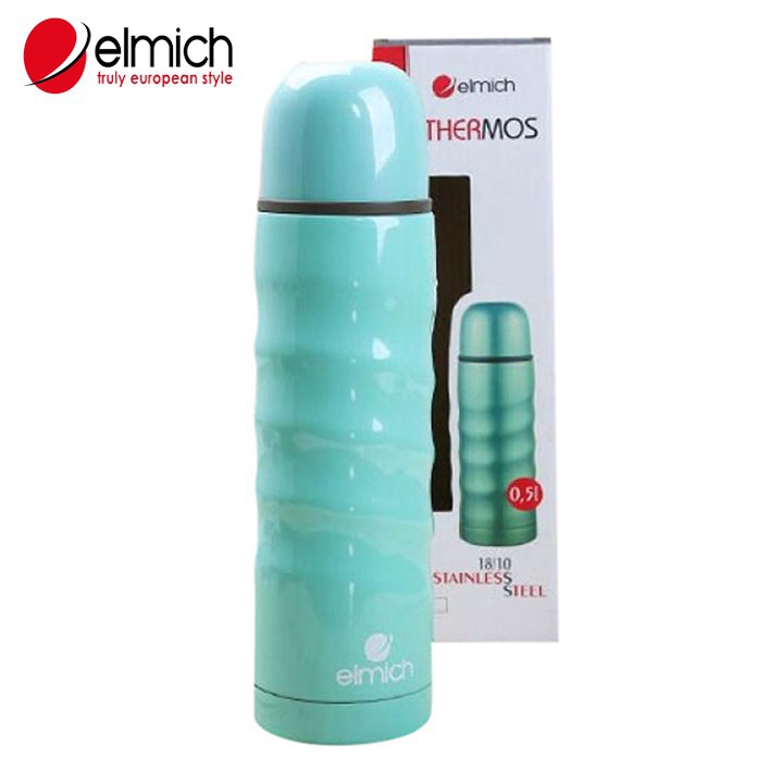 BÌNH GIỮ NHIỆT INOX 304 ELMCH M5 500ML 6390 BH 12 THÁNG CHÍNH HÃNG