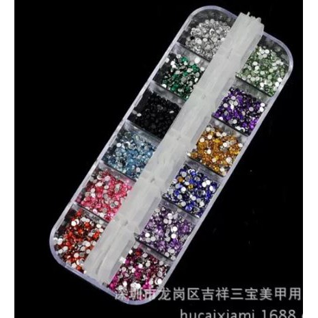 Khay 12 ô đá chữ nhật 2mm