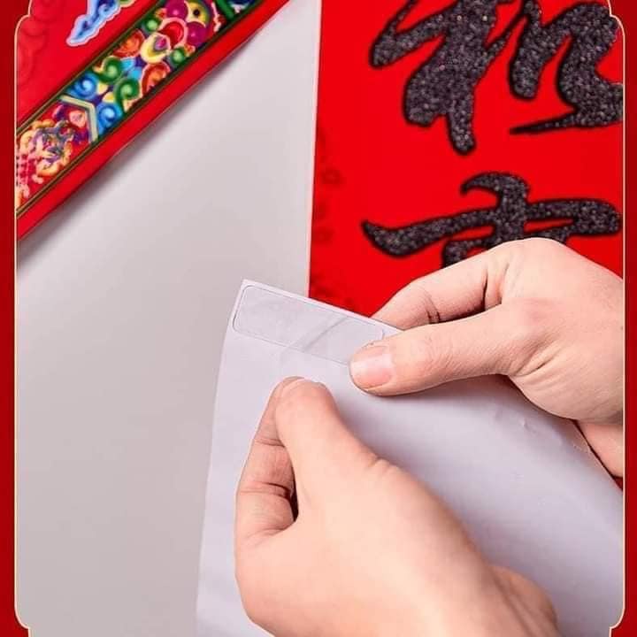 Combo hộp băng dính 2 mặt siêu dính đa năng (60 cái)