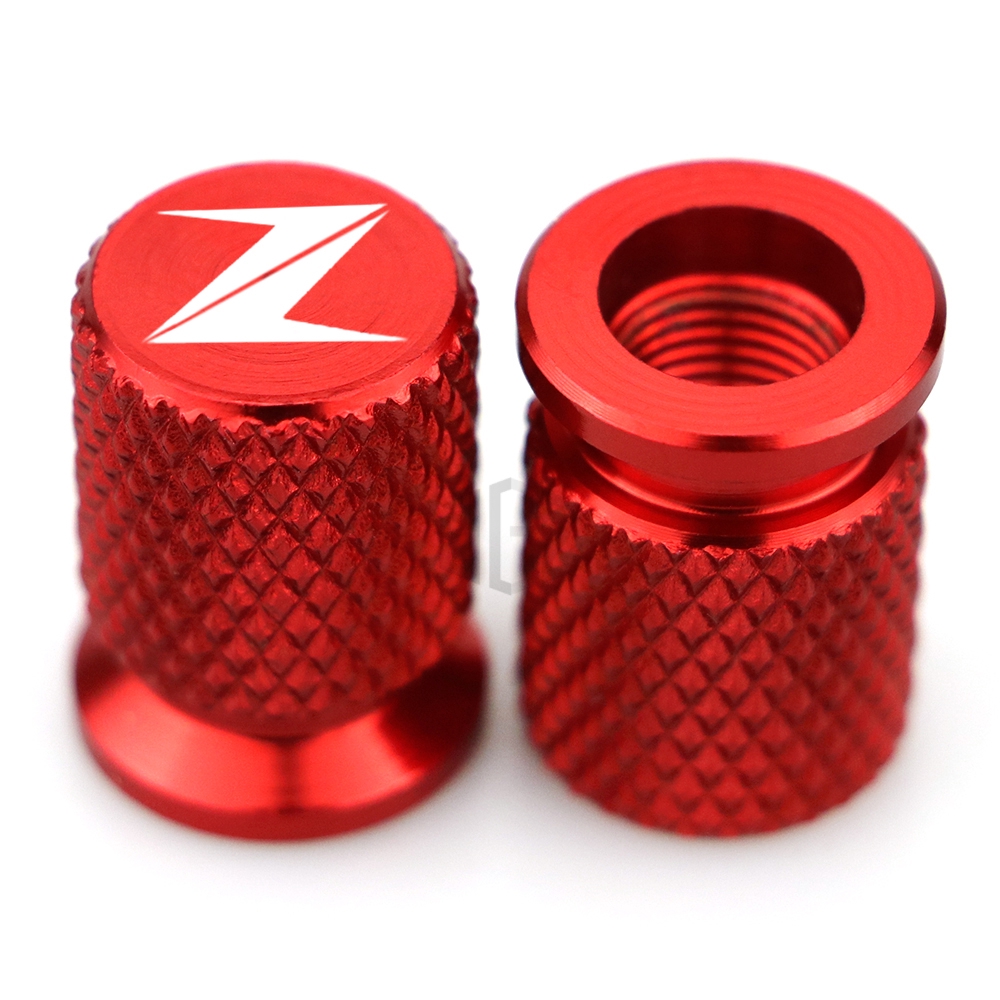 Cặp nắp van bánh xe mô tô Kawasaki Z400 Z800 Z900 Z650 Z1000