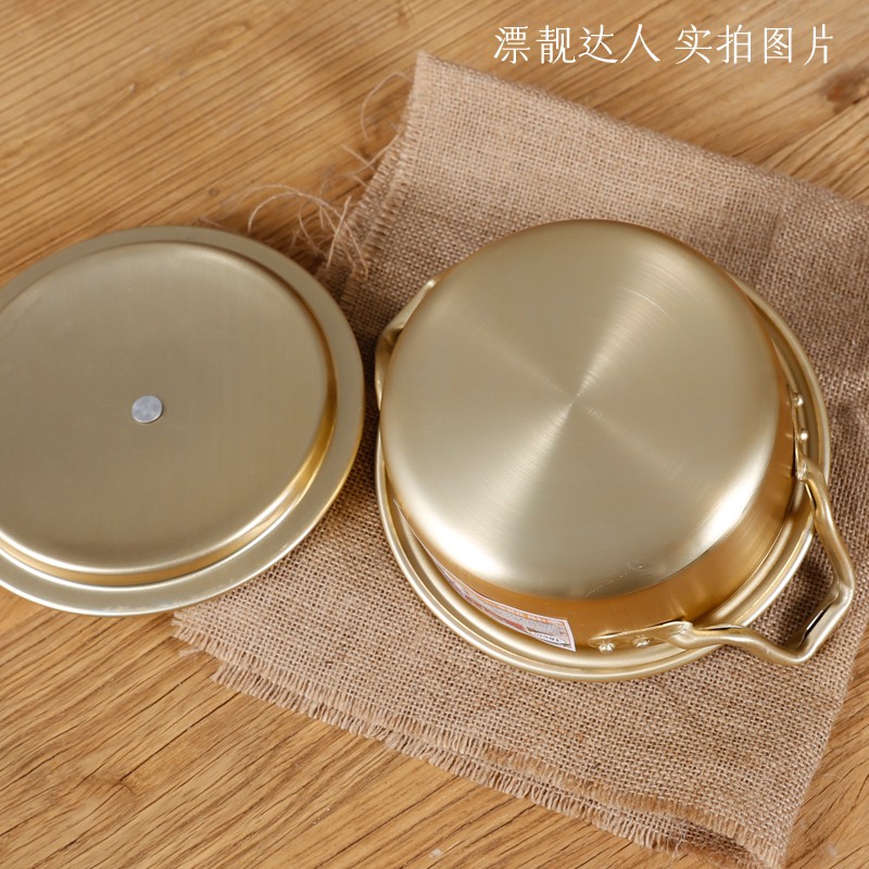 Nồi Nhôm Nấu Mì Phong Cách Hàn Quốc LIIN DECOR
