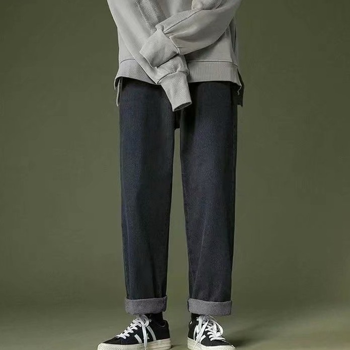 Quần Jeans Baggy Dáng Rộng Thời Trang Cho Nam