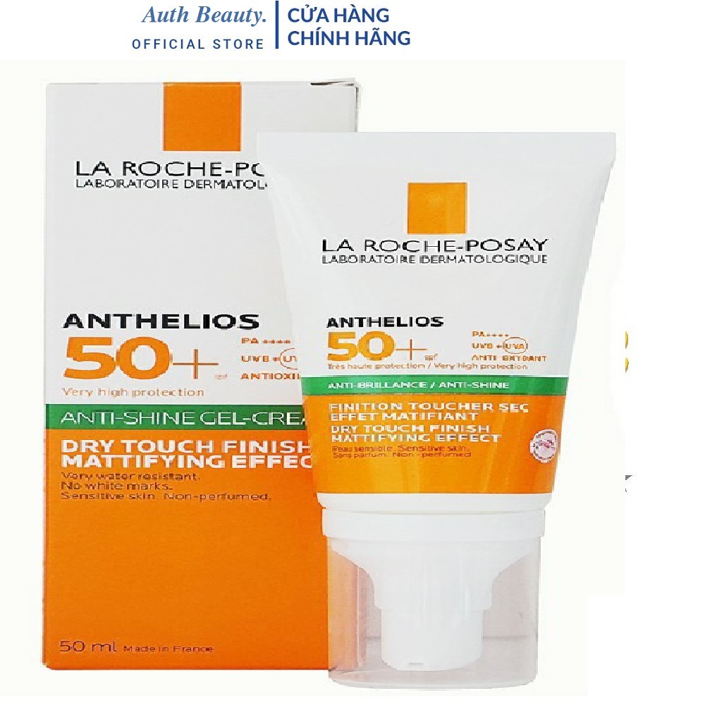 [Mã SMA071008 hoàn 10K xu đơn 0Đ] Kem Chống Nắng La Roche Posay Gel Cream SPF 50+ Cho Da Dầu - 50ml | BigBuy360 - bigbuy360.vn