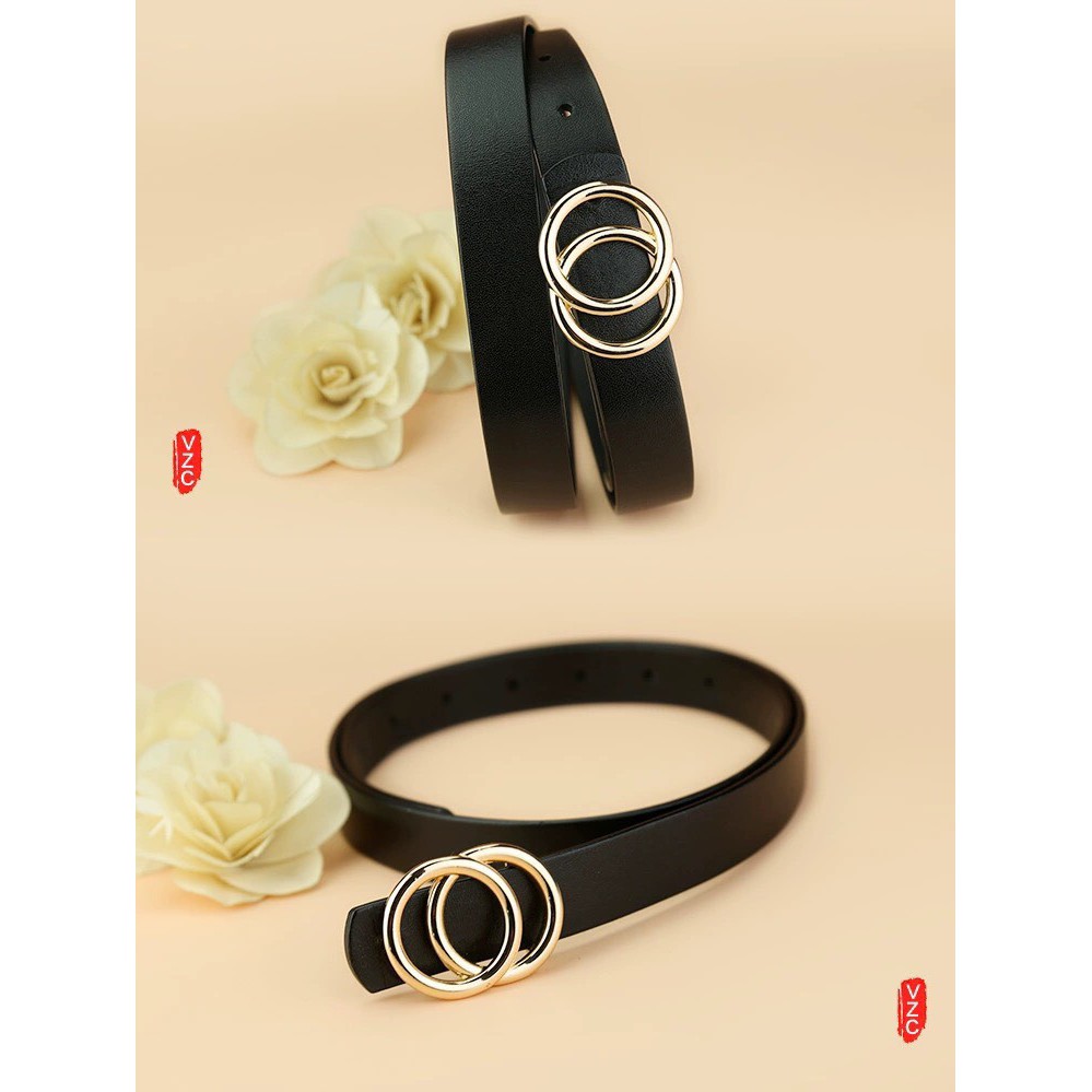 dây nịt thắt lưng nhí búp tròn lòng nhau xinh xắn bản 2,5cm siêu cute cực xinh