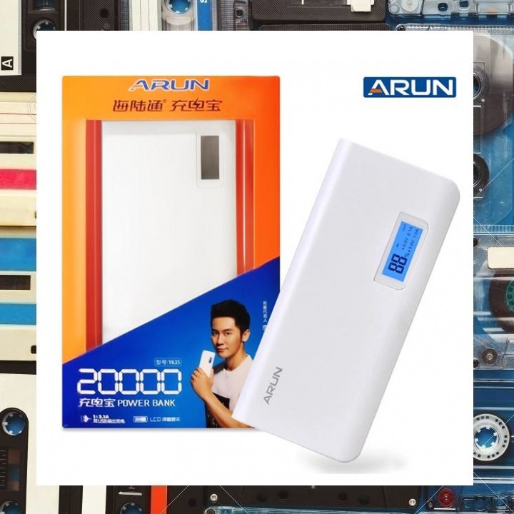 PIN DỰ PHÒNG ARUN 20000MAH