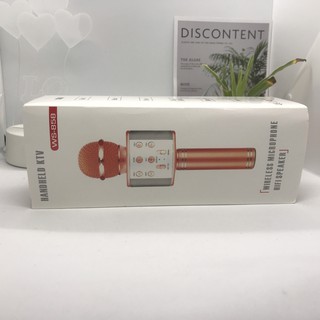  MICRO karaoke bluetooth WS 858[BH 6 THÁNG] không dây có loa