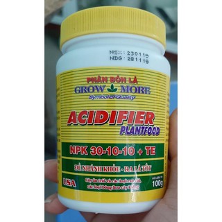 phân bón lá  growmore soil acidifier