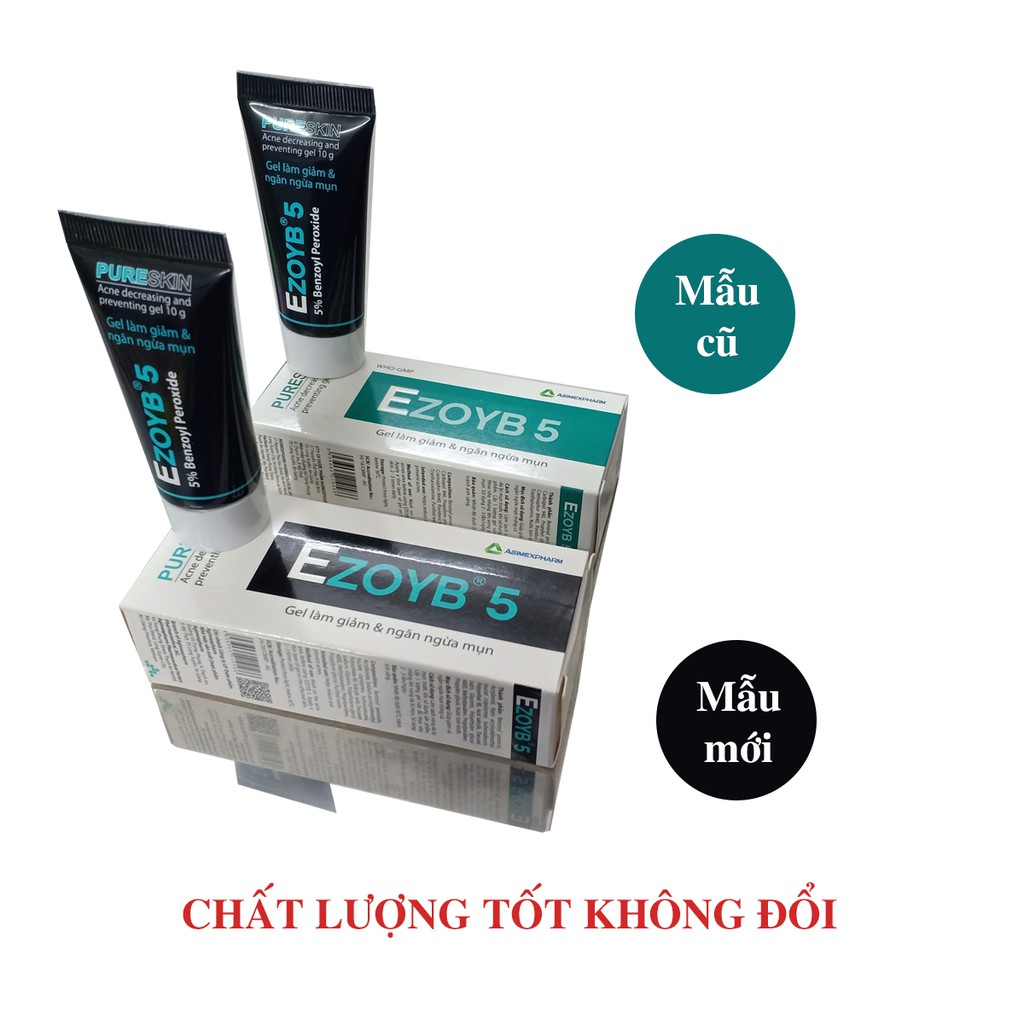 Gel giảm và ngăn ngừa mụn EZOYB 5 - Hộp 1 tuýp 10 gam - Chính hãng, giá gốc tận xưởng | BigBuy360 - bigbuy360.vn
