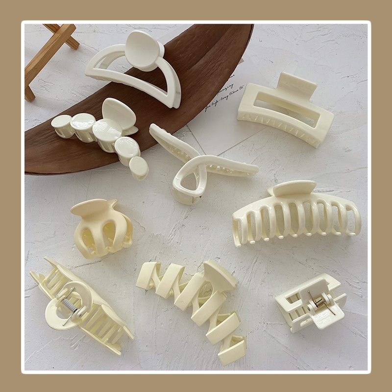 Kẹp tóc càng cua thiết kế đơn giản thời trang